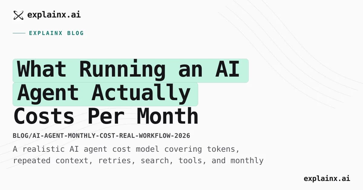 What Running an AI Agent Actually Costs Per Month
