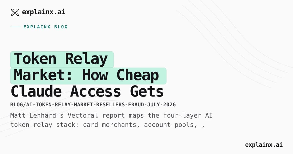 Token Relay Market: How Cheap Claude Access Gets Sold