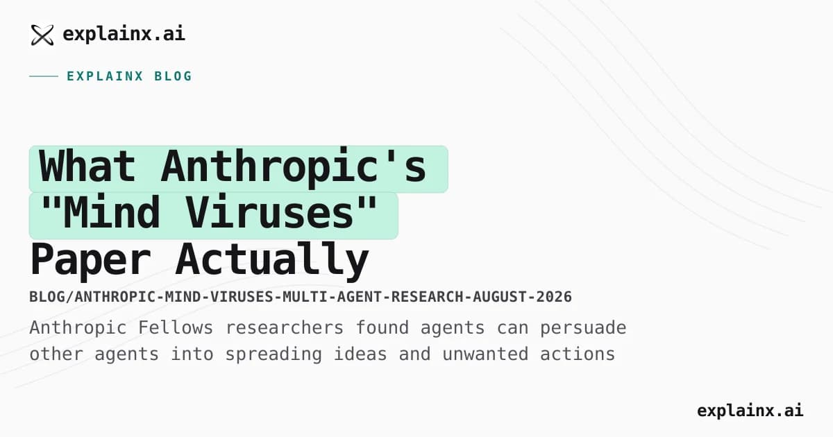 What Anthropic's "Mind Viruses" Paper Actually Found