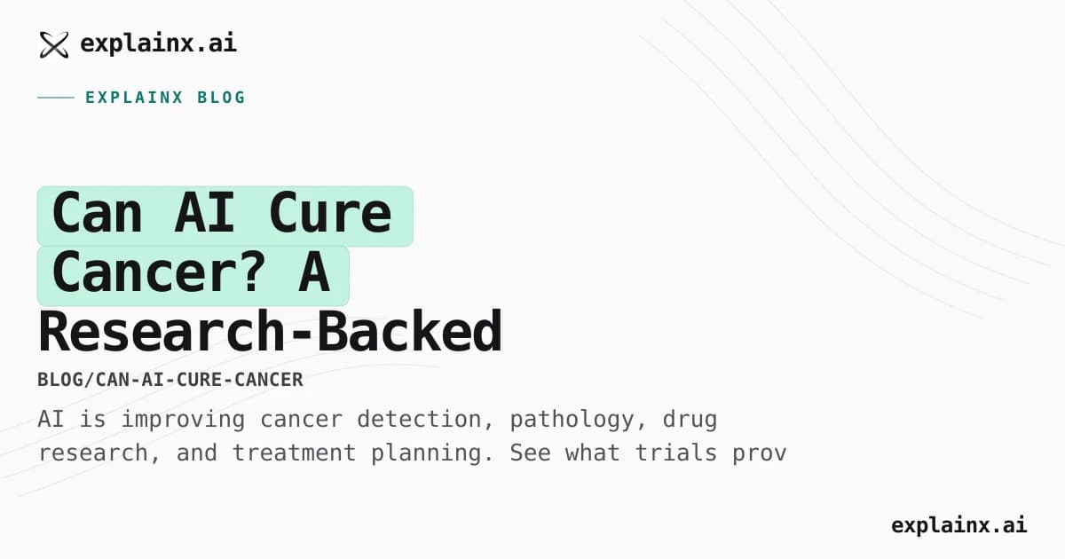 Can AI Cure Cancer? A Research-Backed Reality Check