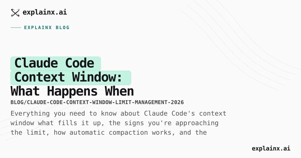 Claude Code Context Window: What Happens When You Hit the Limit (and How to Fix It)