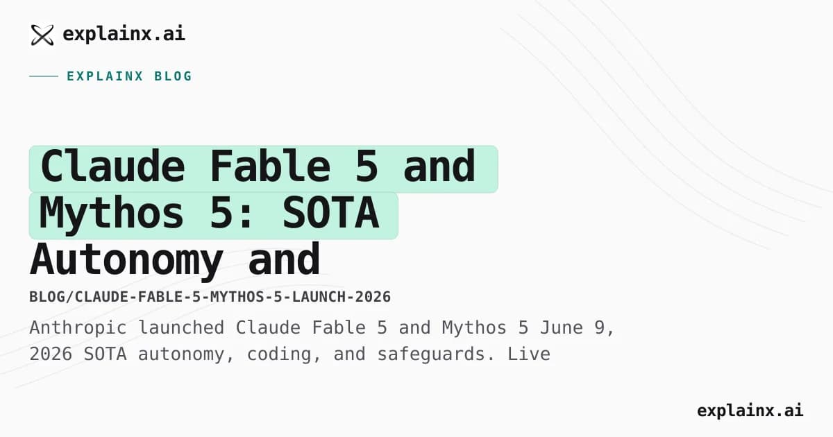 Claude Fable 5 and Mythos 5: SOTA Autonomy and Safeguards