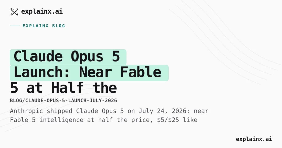 Claude Opus 5 Launch: Near Fable 5 at Half the Price