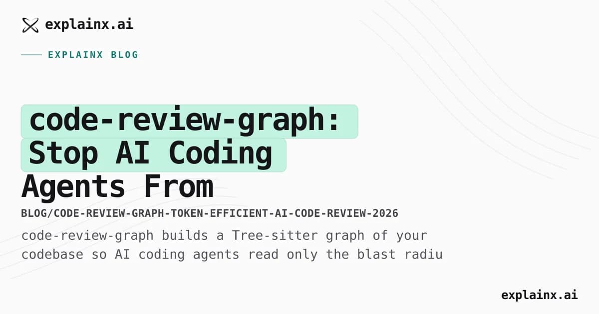 code-review-graph: Stop AI Coding Agents From Re-Reading Your Whole Repo