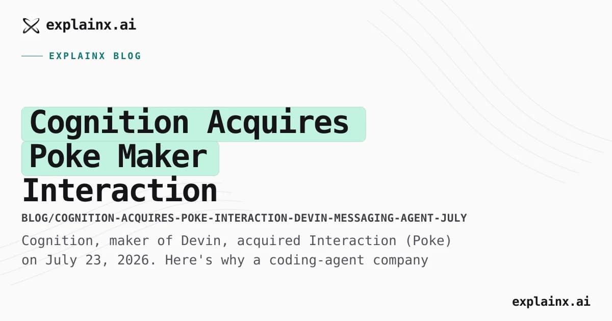 Cognition Acquires Poke Maker Interaction — Devin Meets Texting Agents