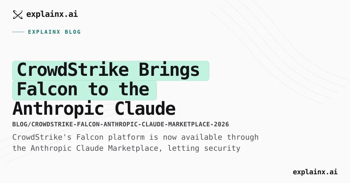 CrowdStrike Brings Falcon to the Anthropic Claude Marketplace