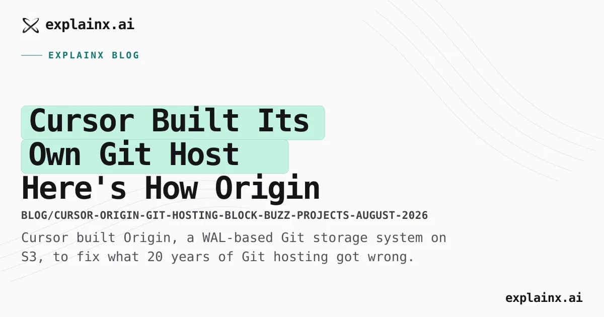 Cursor Built Its Own Git Host — Here's How Origin Actually Works