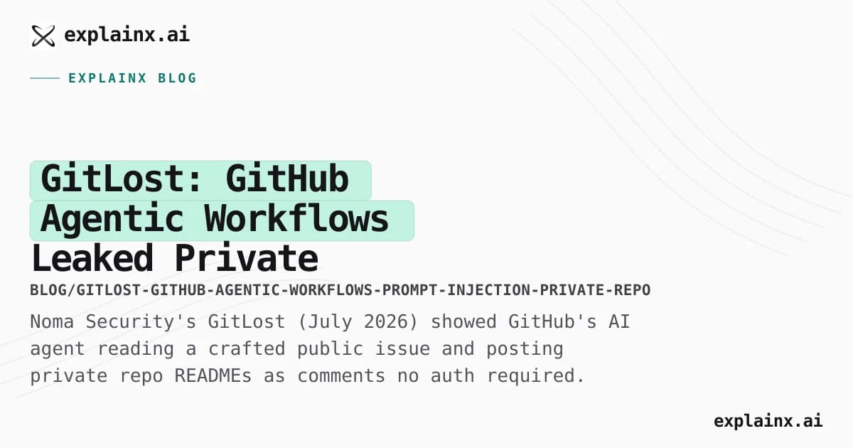 GitLost: GitHub Agentic Workflows Leaked Private Repos via Prompt Injection