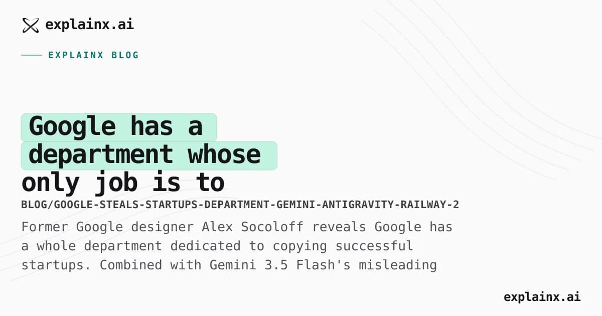 Google has a department whose only job is to steal startups: inside the copying machine (2026)