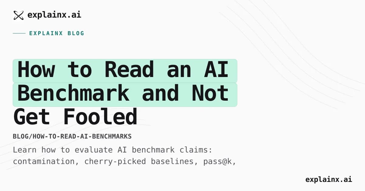 How to Read an AI Benchmark and Not Get Fooled