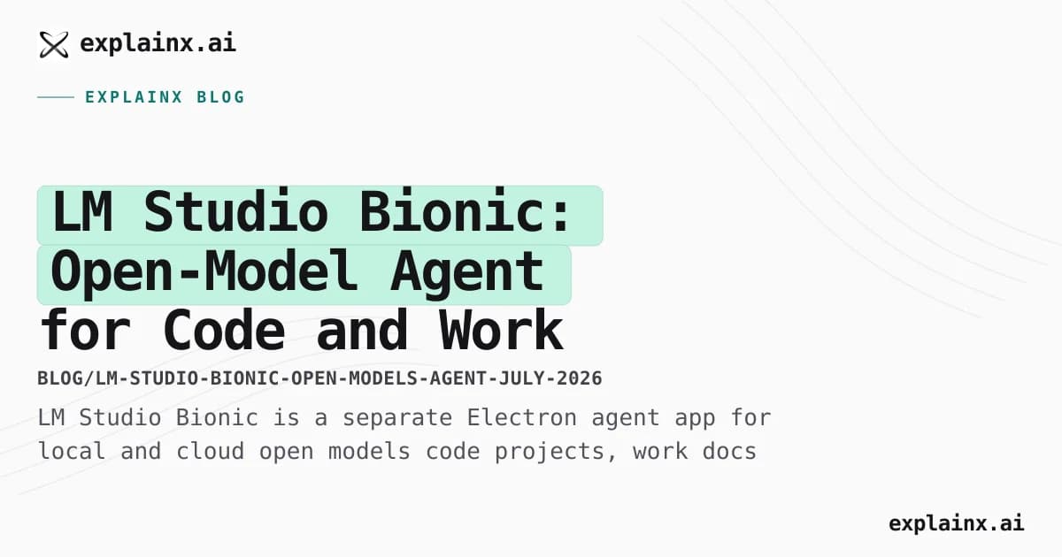 LM Studio Bionic: Open-Model Agent for Code and Work Projects