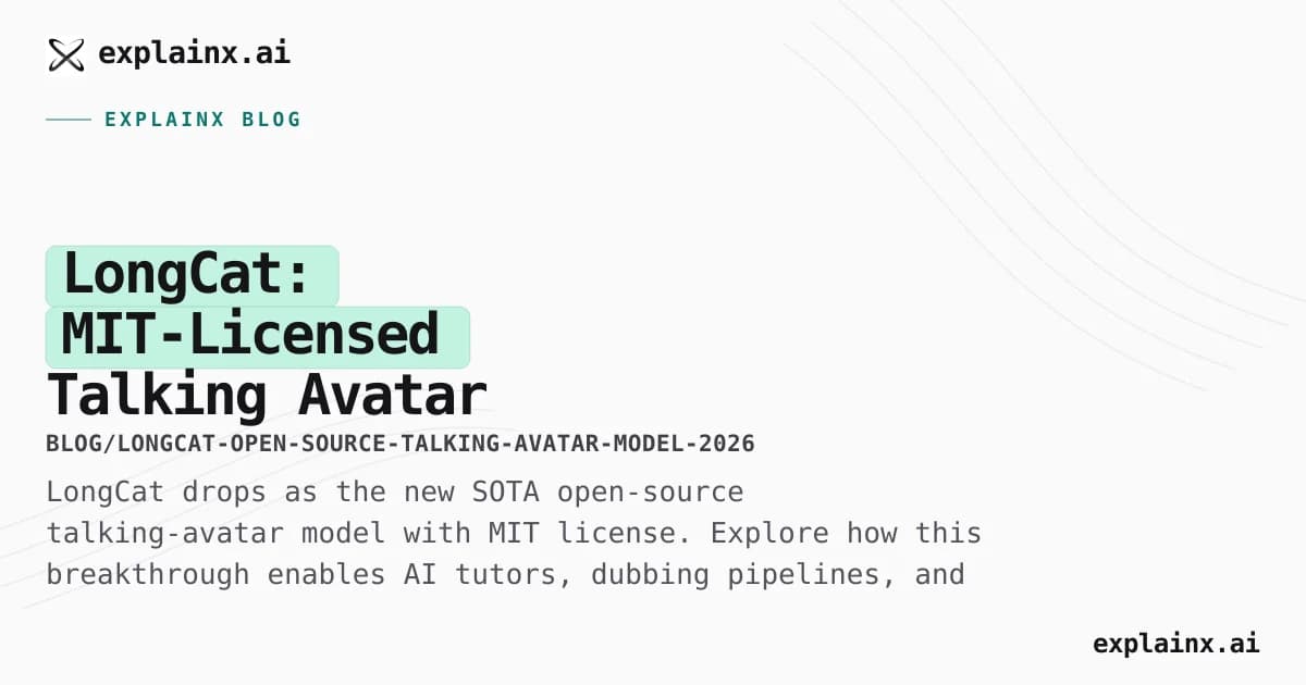 LongCat: MIT-Licensed Talking Avatar Model Revolutionizes AI Video Generation