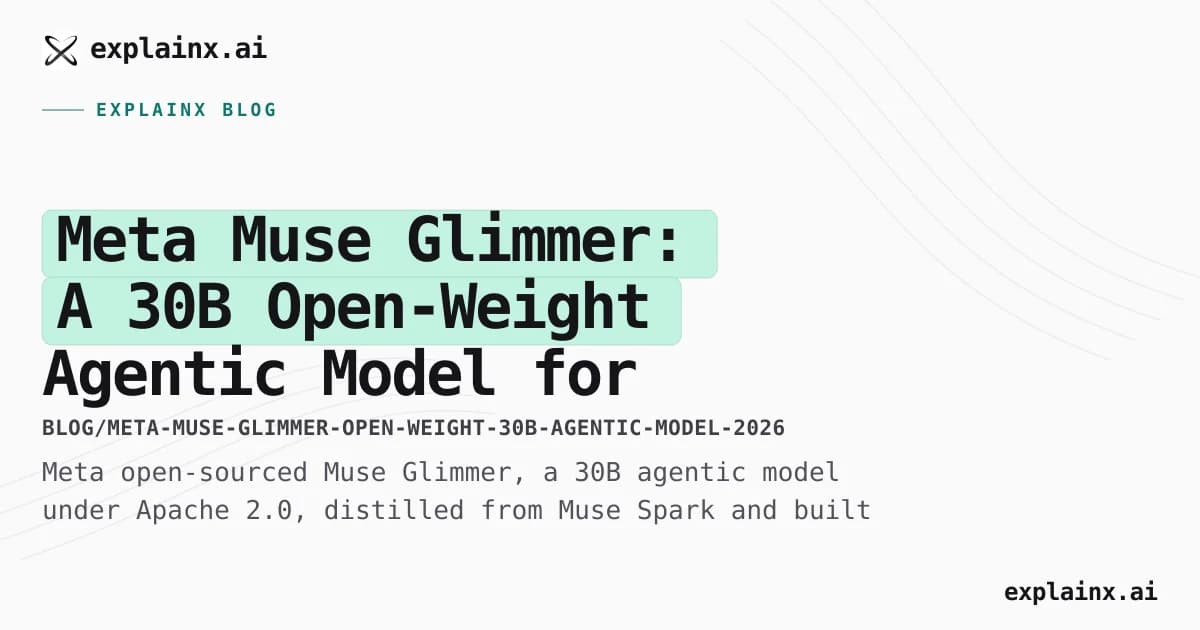 Meta Muse Glimmer: A 30B Open-Weight Agentic Model for Local AI