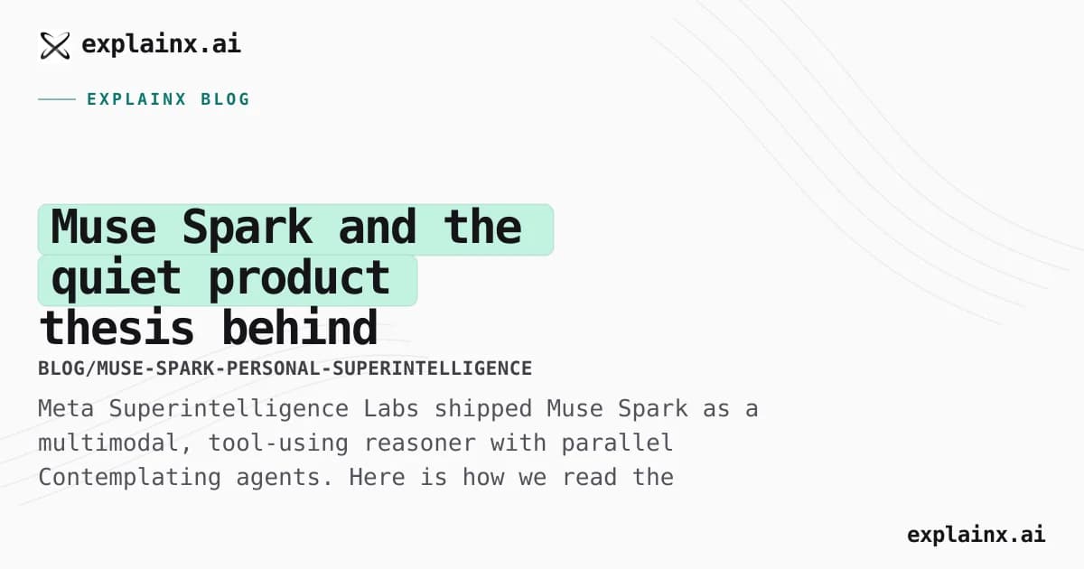 Muse Spark and the quiet product thesis behind “personal superintelligence”