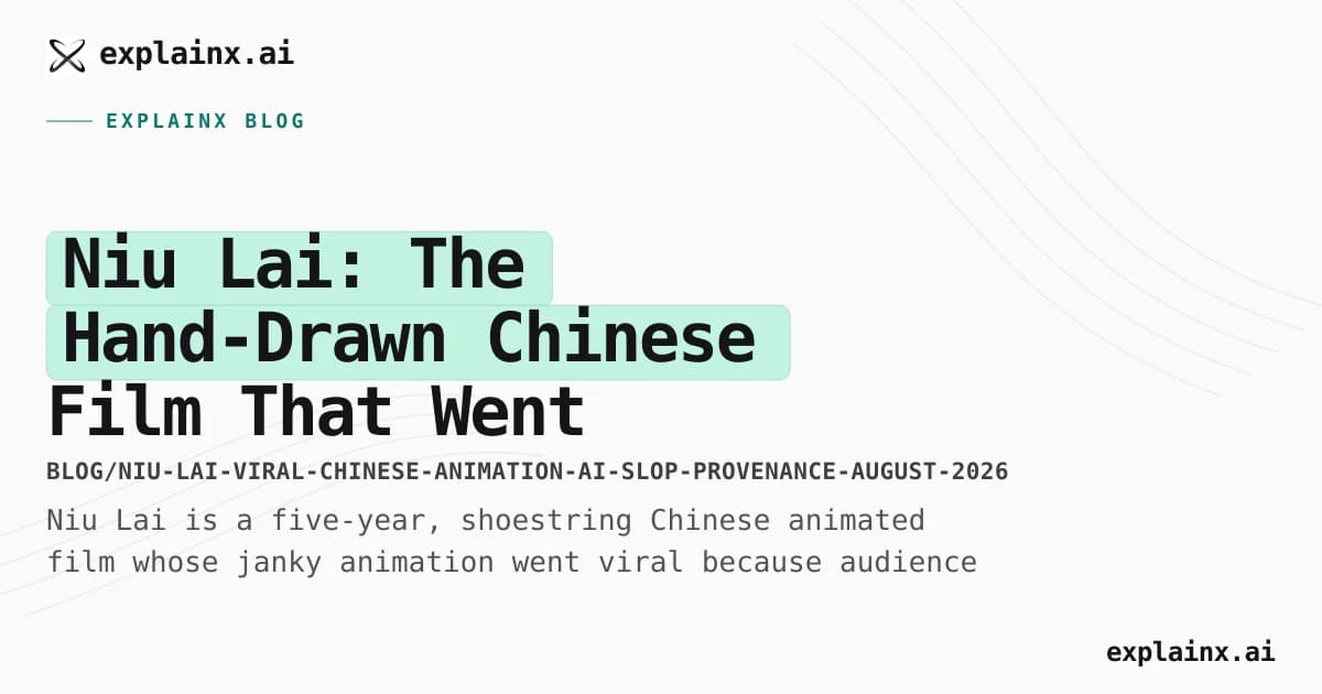 Niu Lai: The Hand-Drawn Chinese Film That Went Viral for Not Being AI