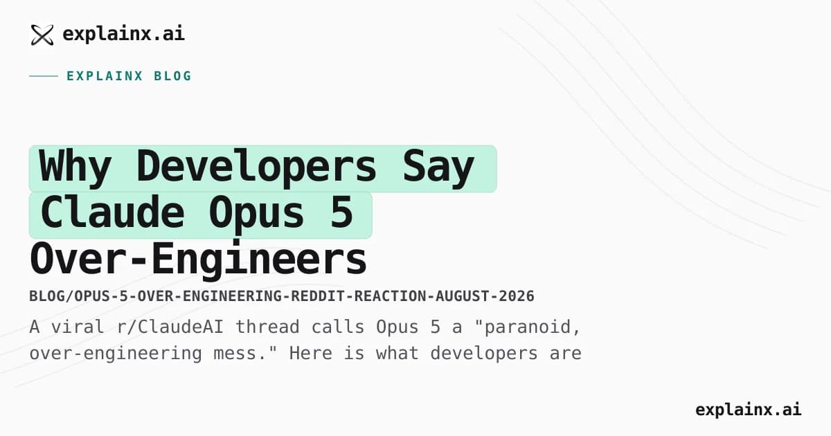 Why Developers Say Claude Opus 5 Over-Engineers Simple Tasks