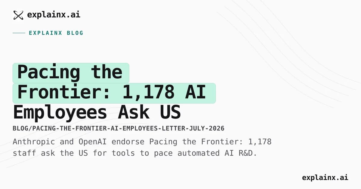 Pacing the Frontier: 1,178 AI Employees Ask US to Build Slowdown Tools