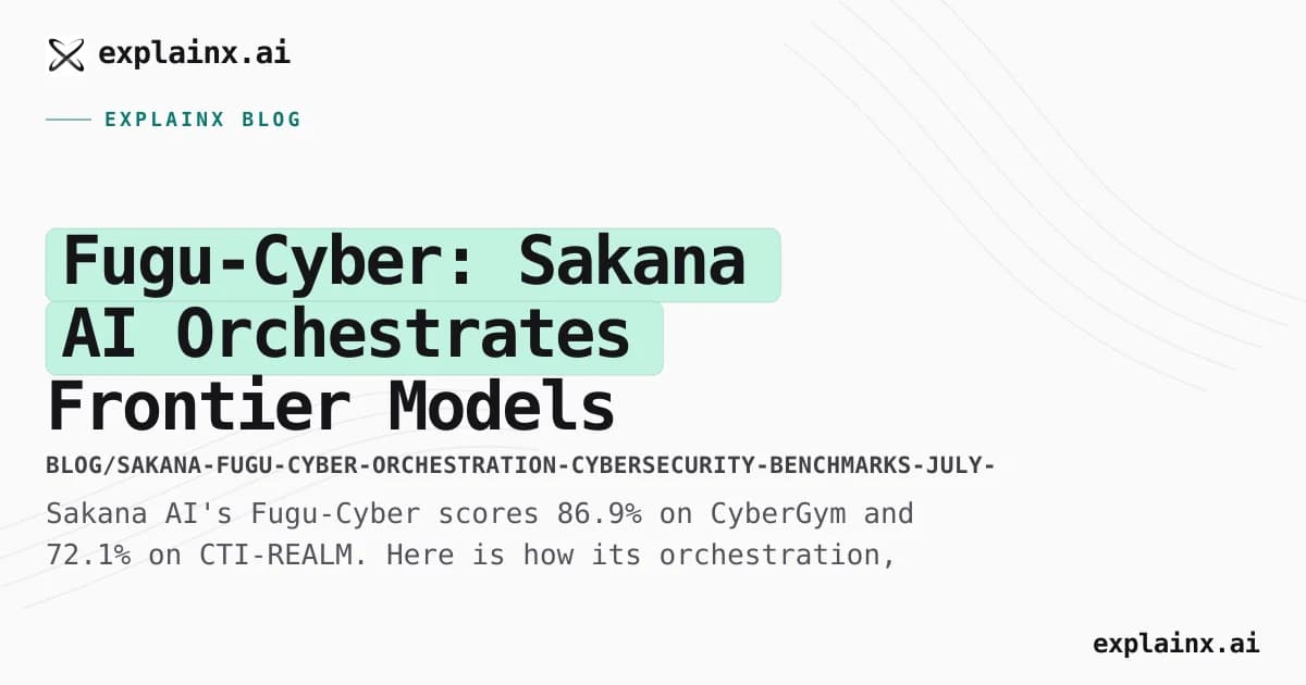 Fugu-Cyber: Sakana AI Orchestrates Frontier Models for Cyber Defense