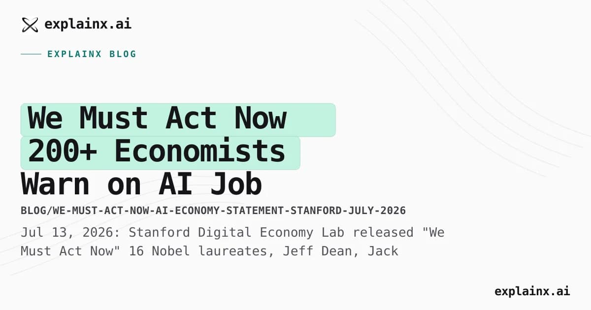 We Must Act Now — 200+ Economists Warn on AI Job Displacement
