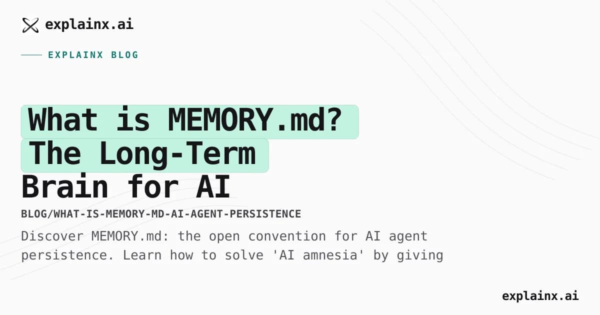 What is MEMORY.md? The Long-Term Brain for AI Agents