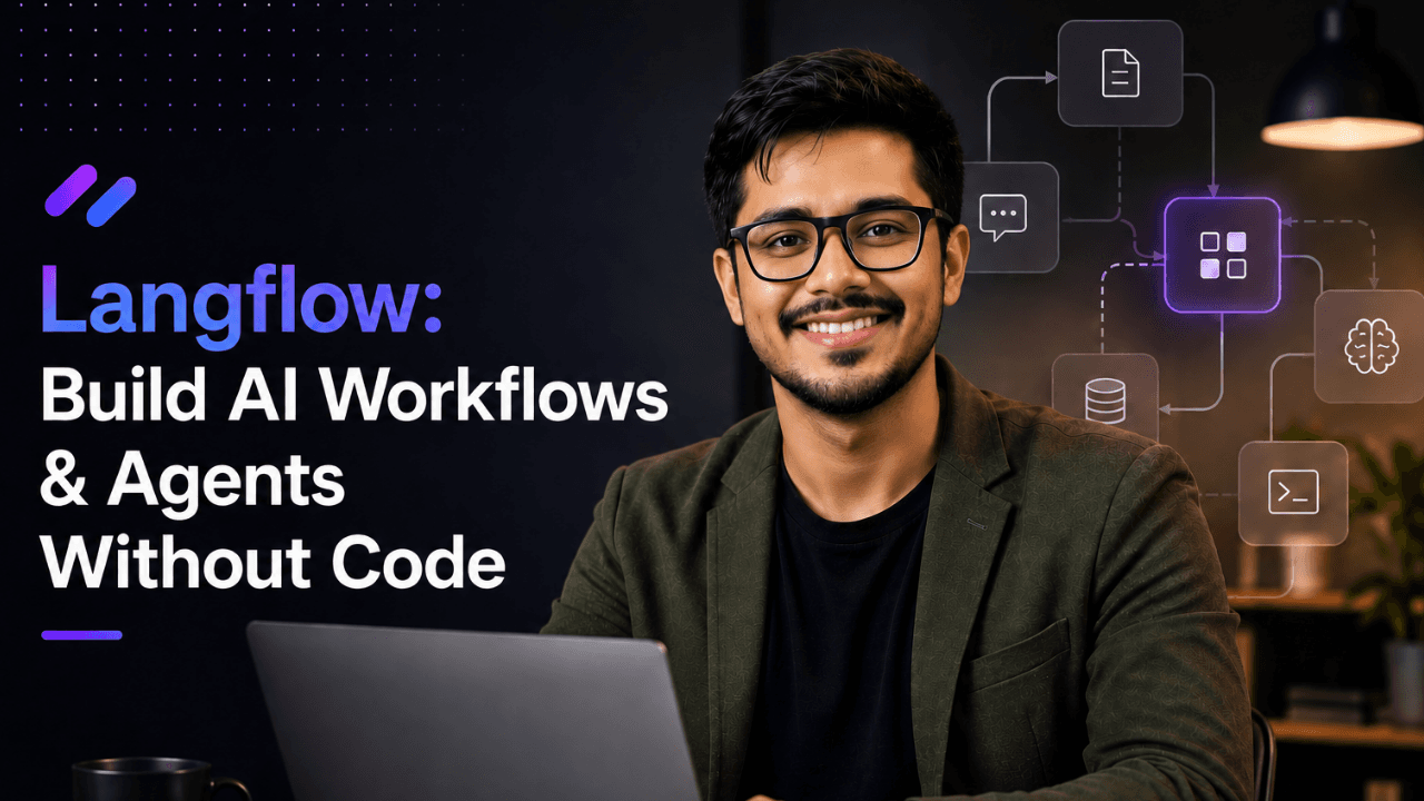 Langflow: Build AI Workflows & Agents Without Code