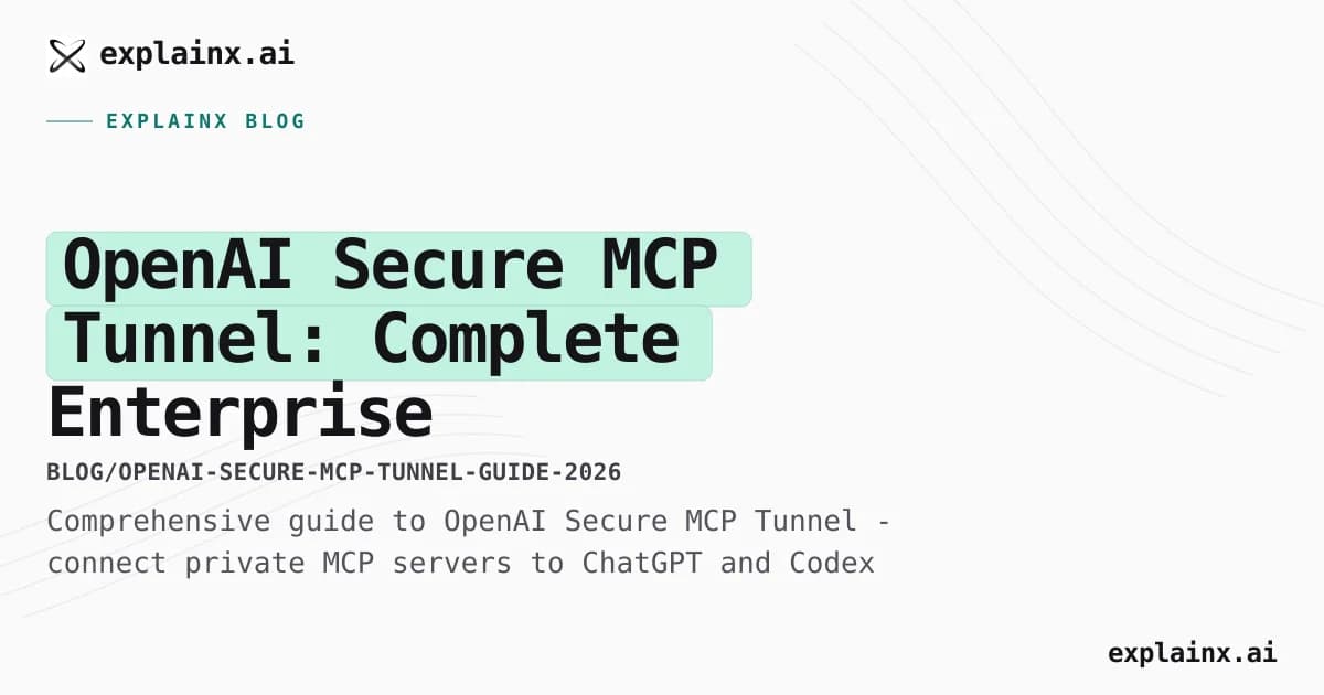 OpenAI Secure MCP Tunnel: Complete Enterprise Integration Guide