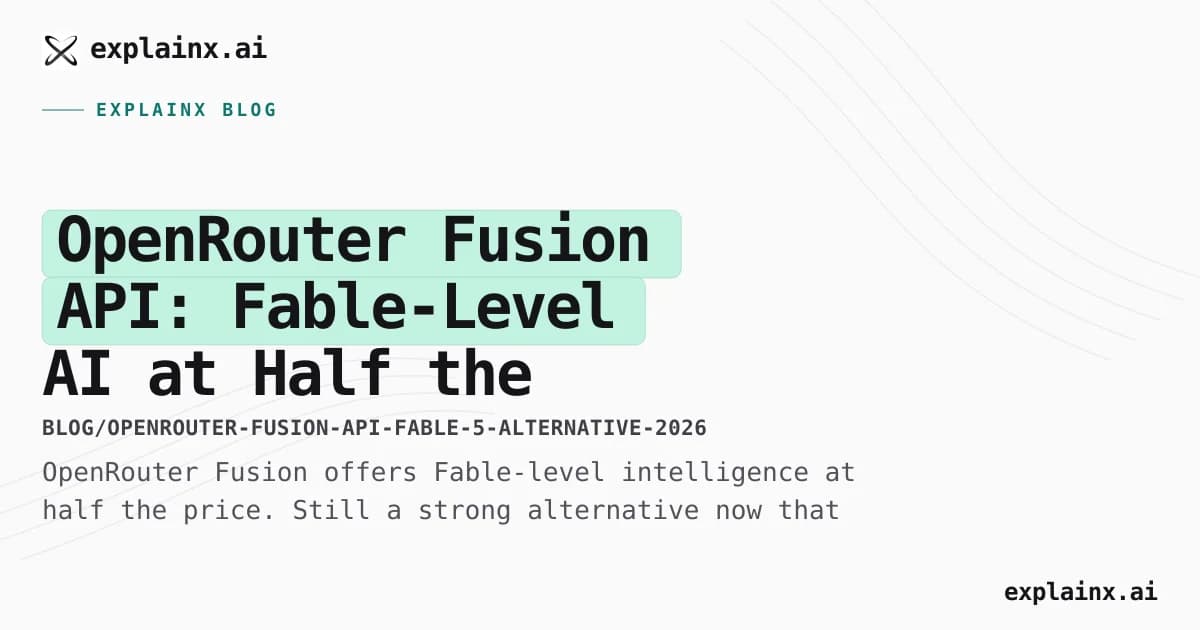 OpenRouter Fusion API: Fable-Level AI at Half the Price (2026)