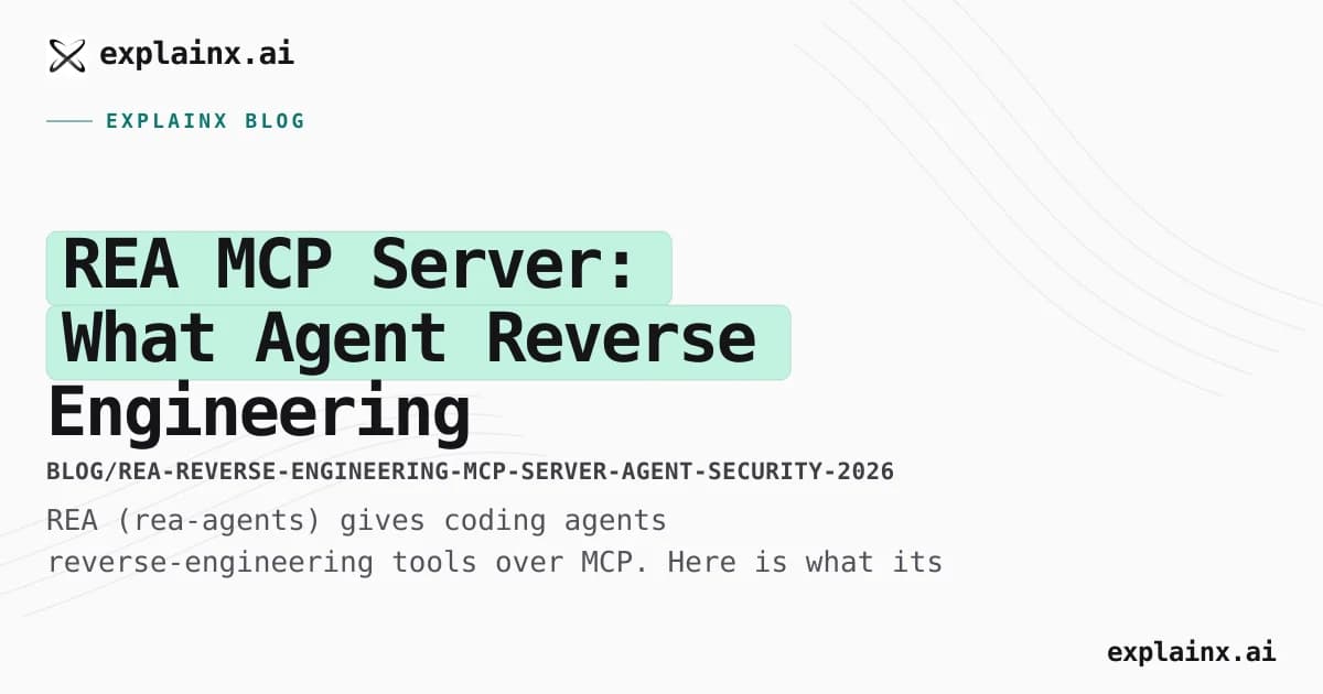 REA MCP Server: What Agent Reverse Engineering Changes in Your Setup
