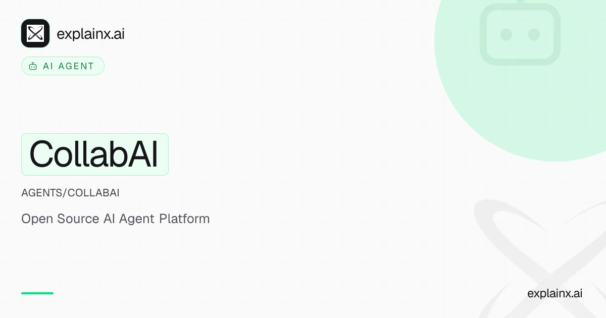 CollabAI — AI agent | explainx.ai | explainx.ai