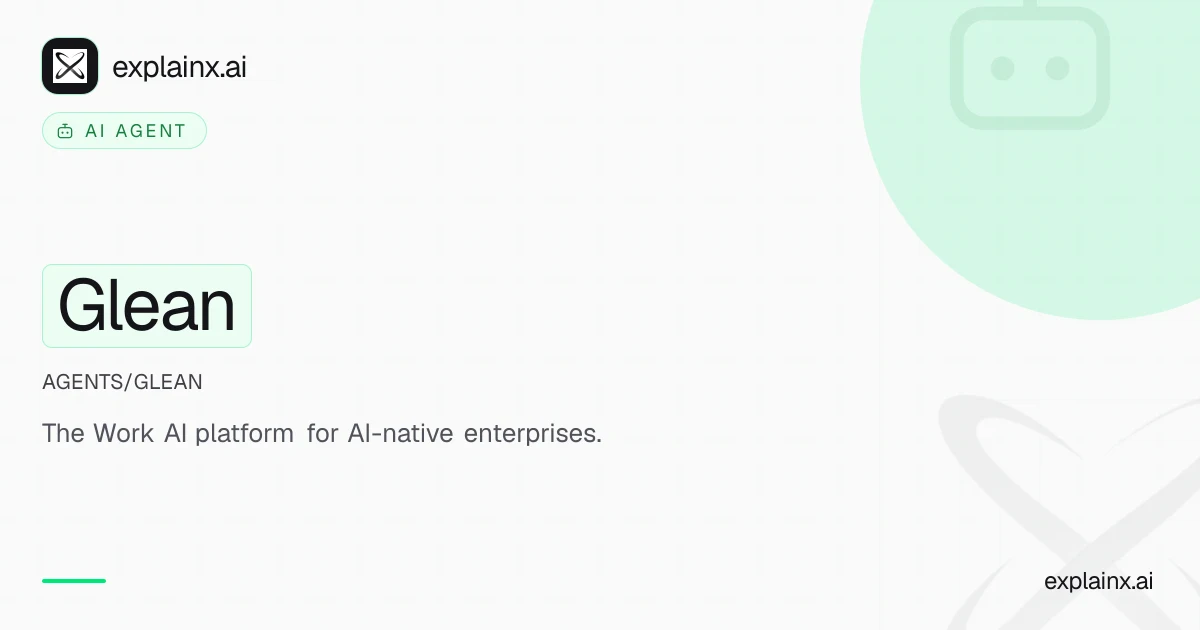 Glean — AI agent | explainx.ai | explainx.ai