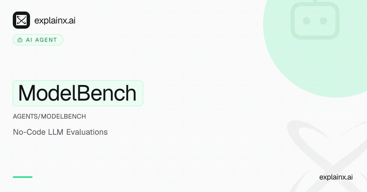 ModelBench — AI agent | explainx.ai | explainx.ai