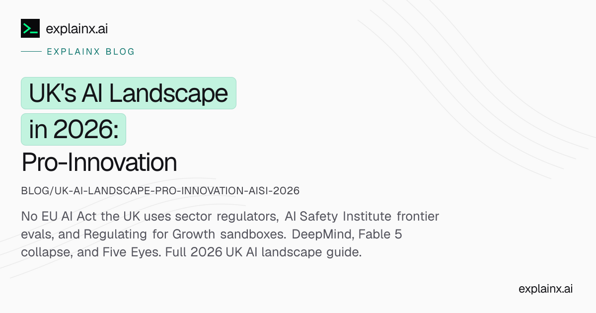 UK AI Landscape 2026: AISI, Regulation, DeepMind