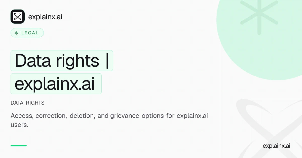 Data rights | explainx.ai
