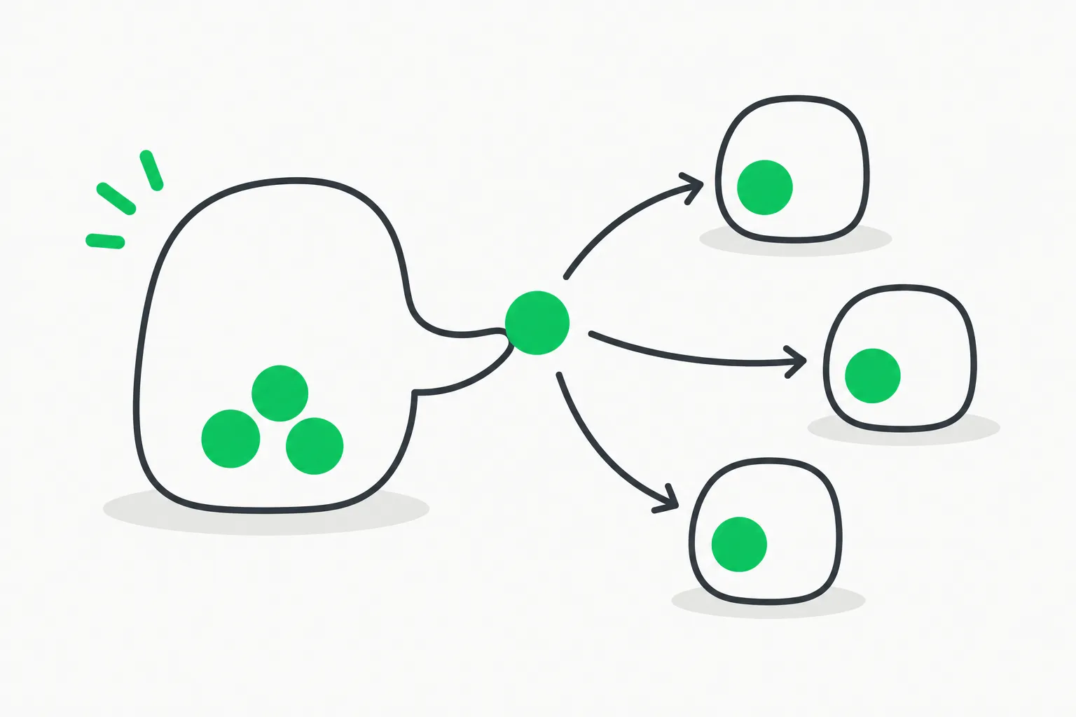 Claude Managed Agents dynamic workflows: a lead agent handing tasks to smaller agents in parallel