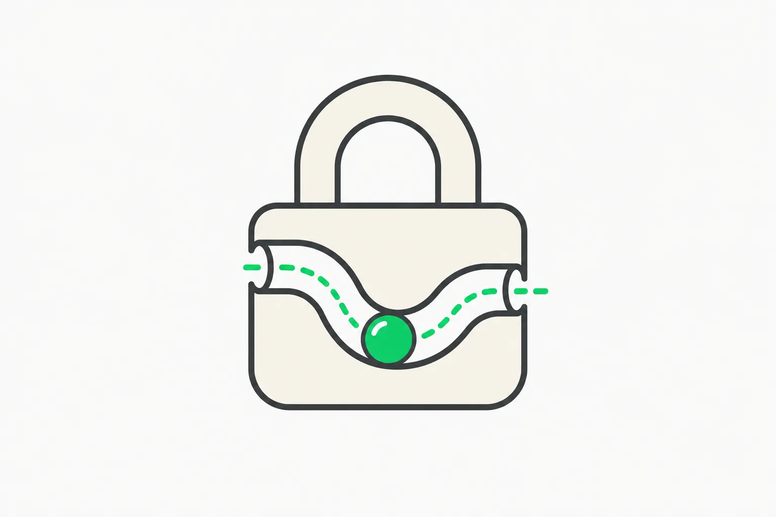 Locked box with gears turning inside, illustrating confidential AI keeping data protected while it is processed
