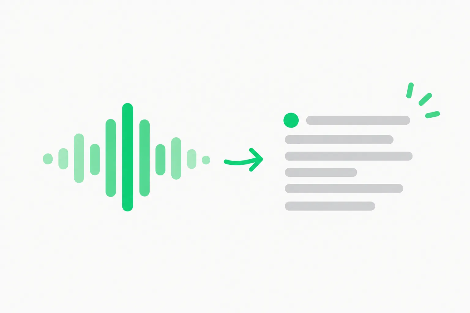 Audio waveform lines, representing how earshot lets coding agents hear audio