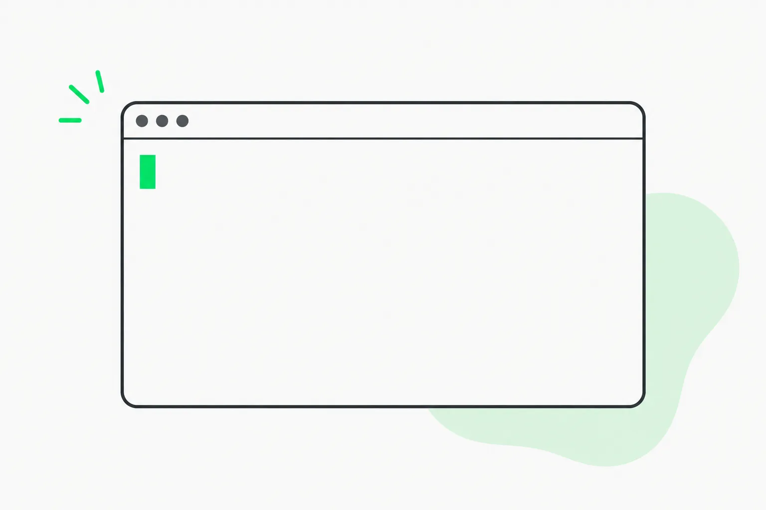 A terminal prompt with a blinking cursor, representing agents calling Colab GPUs from the command line
