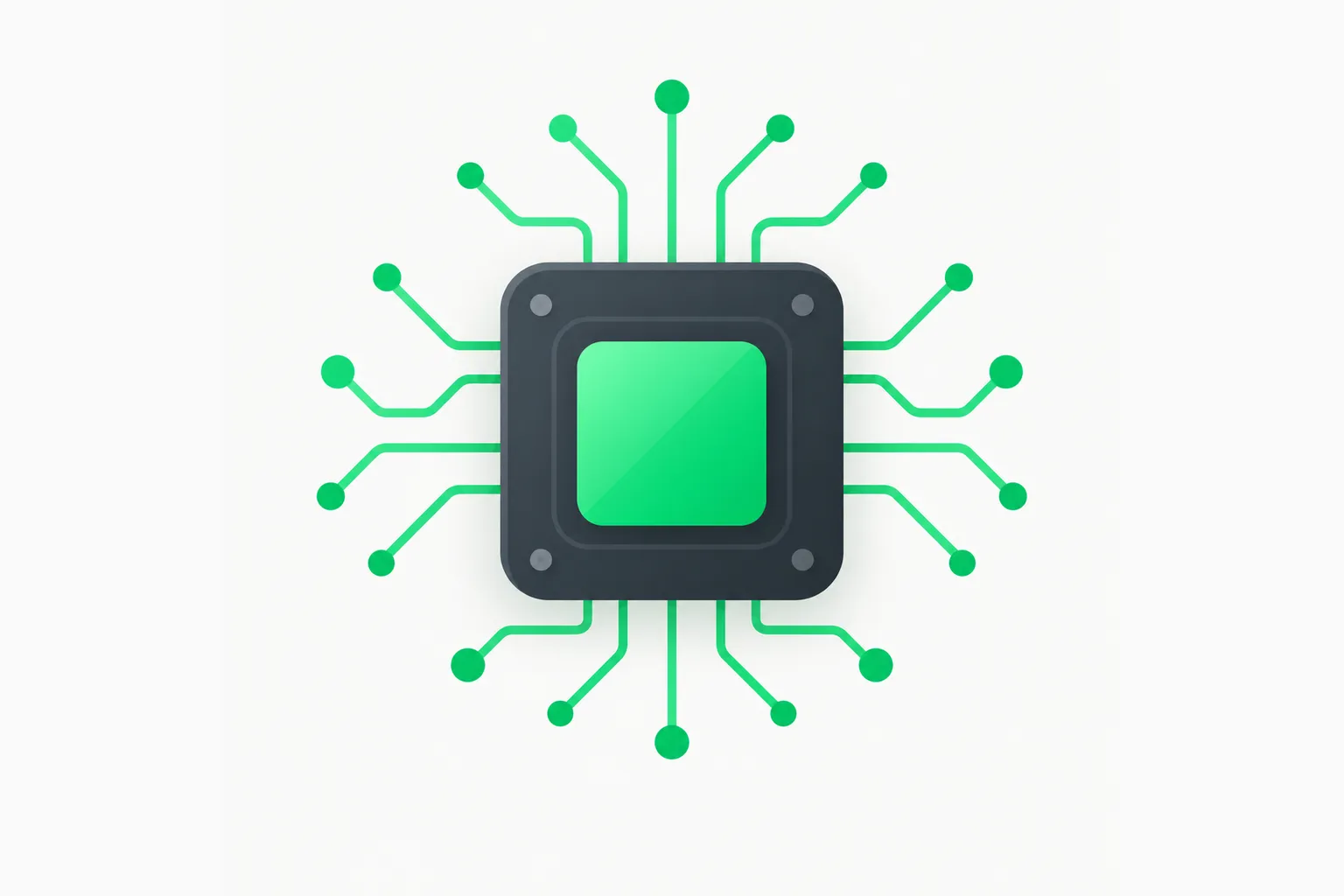 TPU custom silicon chip, representing Hugging Face TorchTPU running Transformers on Google TPUs