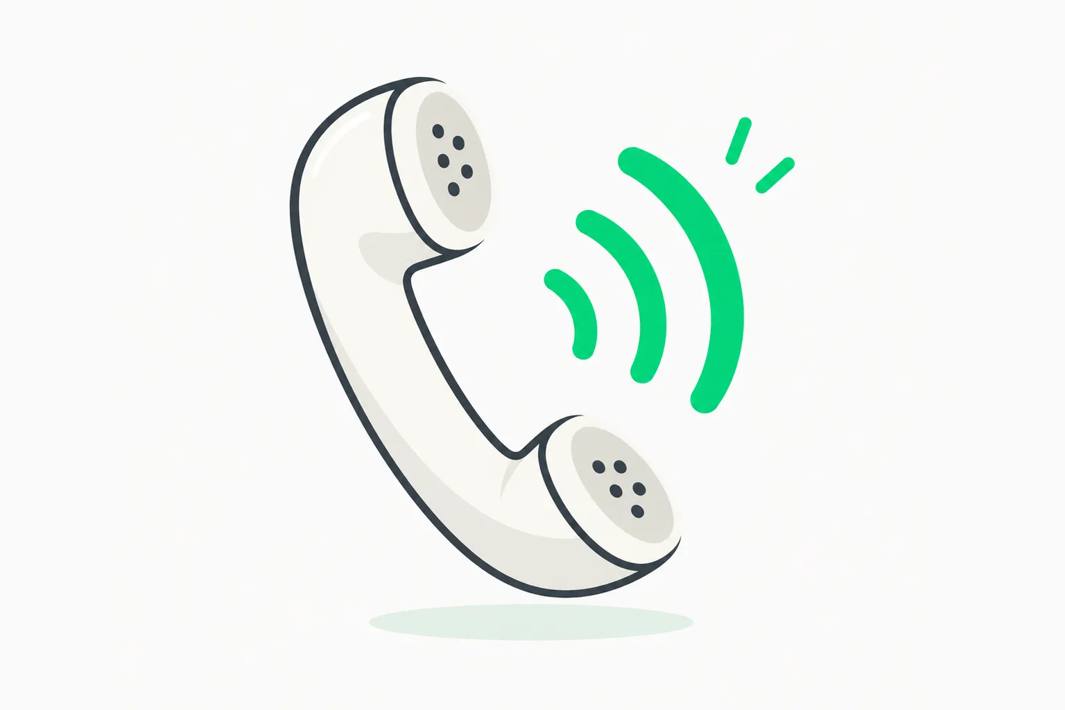 A microphone sending a green sound wave toward a speaker, standing for a text-to-speech model producing voice output