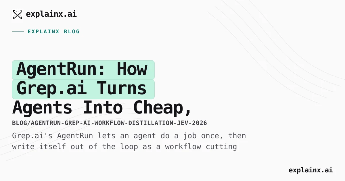 AgentRun: Agents That Write Their Own Workflow (2026)