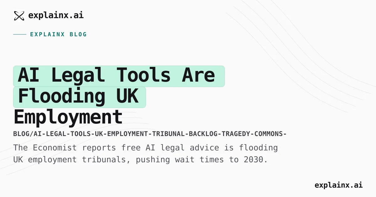 AI Legal Tools Overwhelm UK Employment Tribunals (2026)