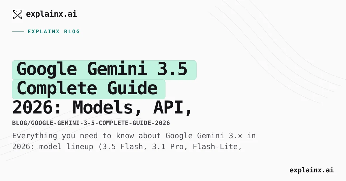 Google Gemini 3.5 Complete Guide 2026 — Models, API, Benchmarks, and ...