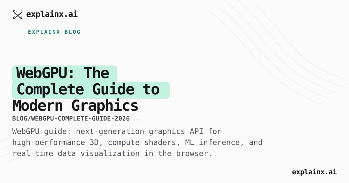 Webgpu Object Graph WebGPU: The Complete Guide to Modern Graphics and | explainx.ai Blog ...