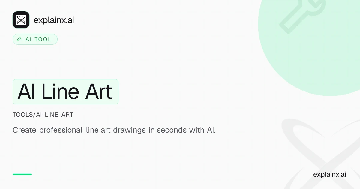 AI Line Art — AI tool | explainx.ai | explainx.ai