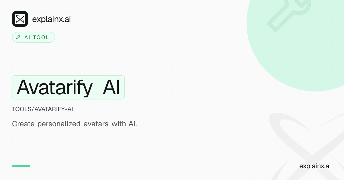 Avatarify AI — AI tool | explainx.ai | explainx.ai