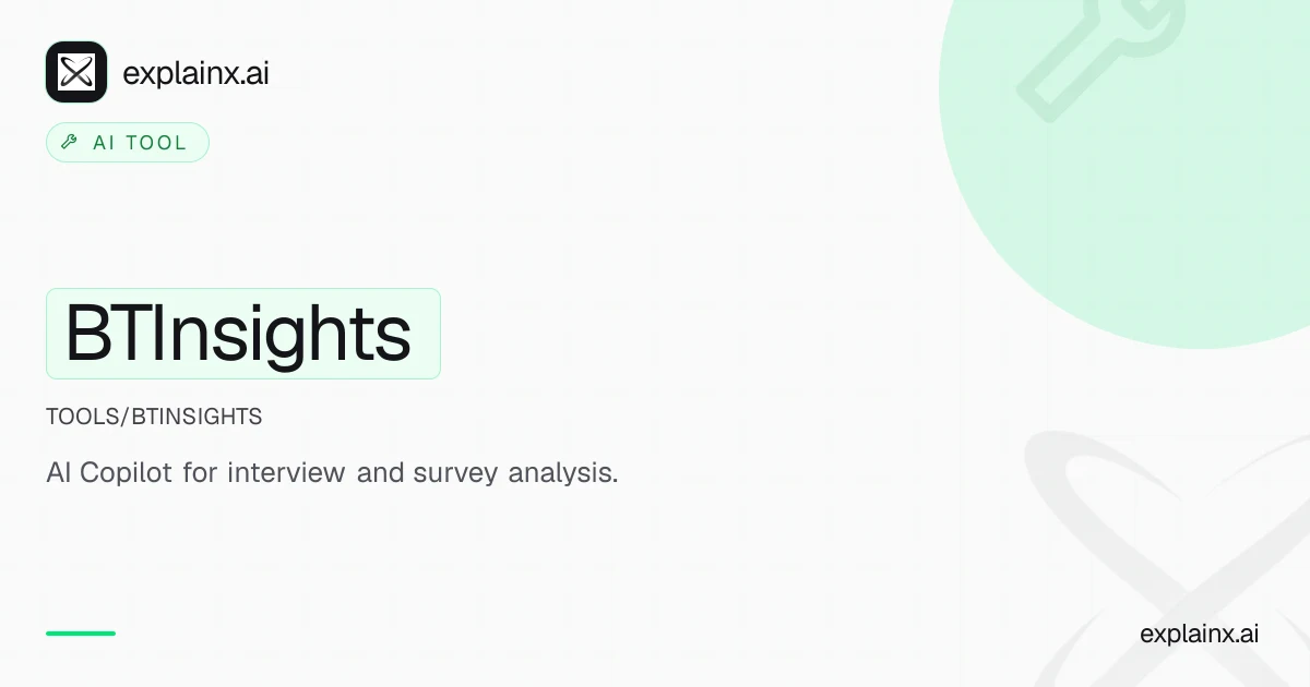 BTInsights — AI tool | explainx.ai | explainx.ai