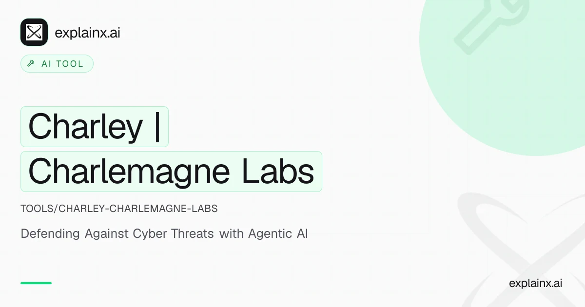 Charley | Charlemagne Labs — AI tool | explainx.ai | explainx.ai