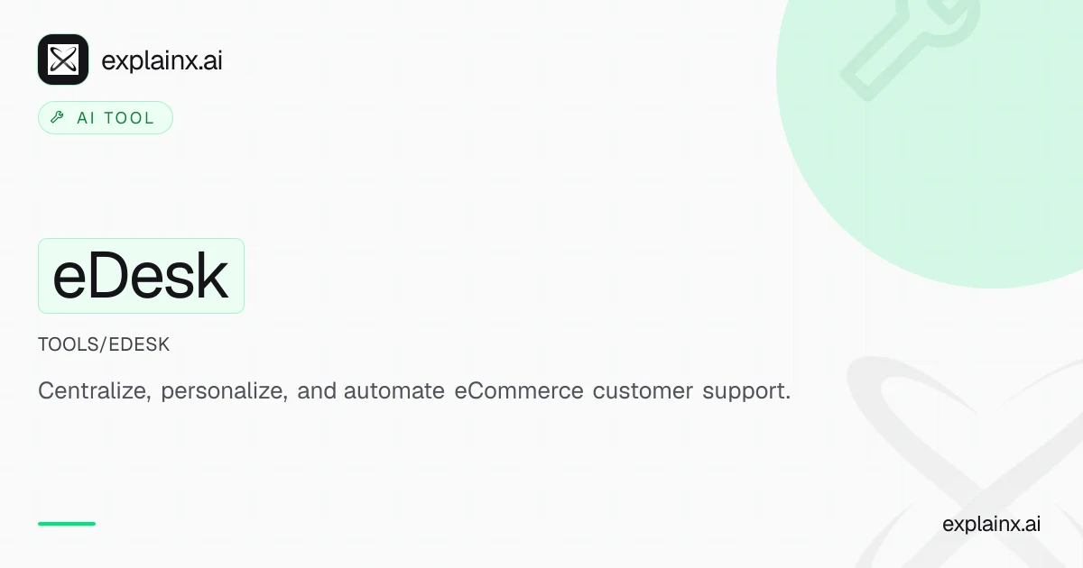 eDesk — AI tool | explainx.ai | explainx.ai