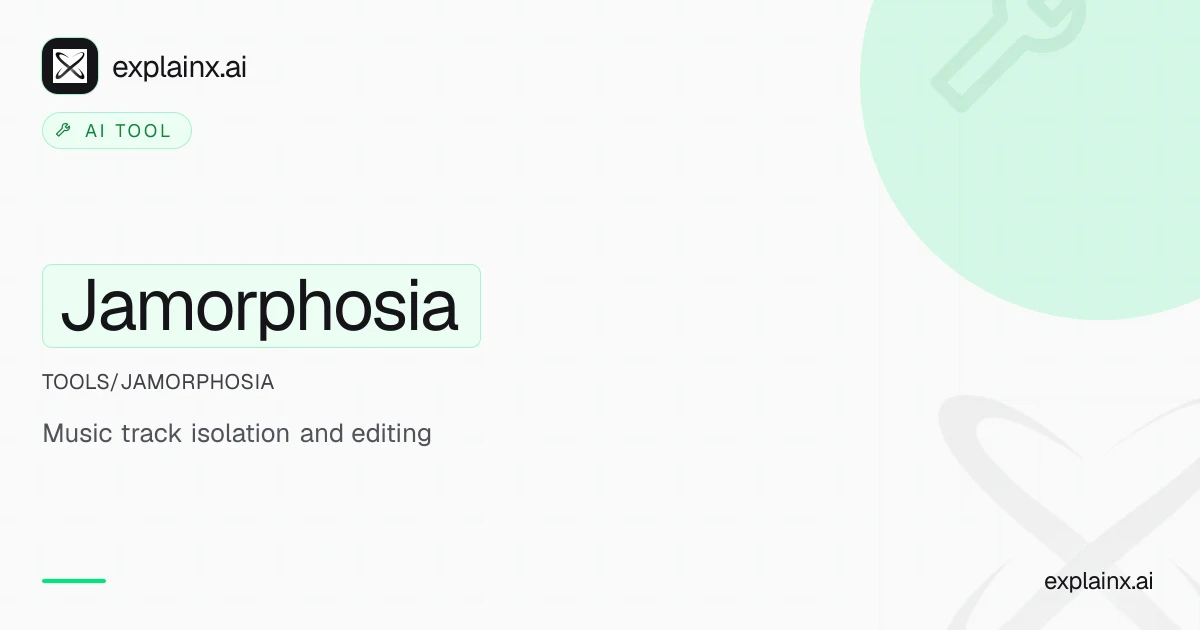 Jamorphosia — AI tool | explainx.ai | explainx.ai
