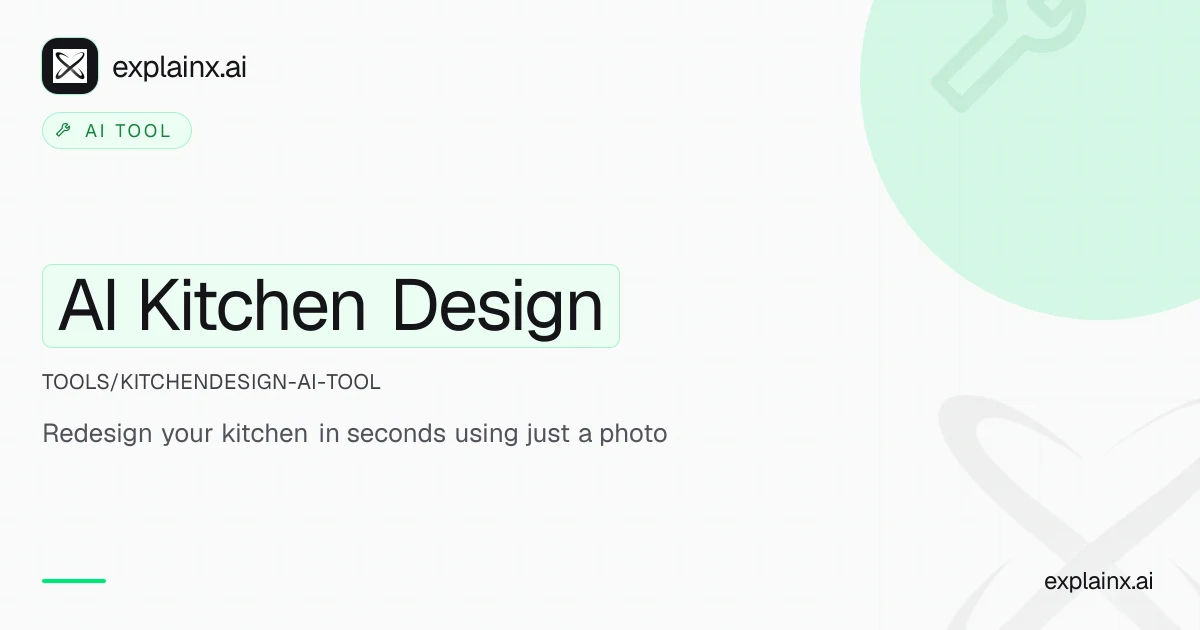 AI Kitchen Design — AI tool | explainx.ai | explainx.ai
